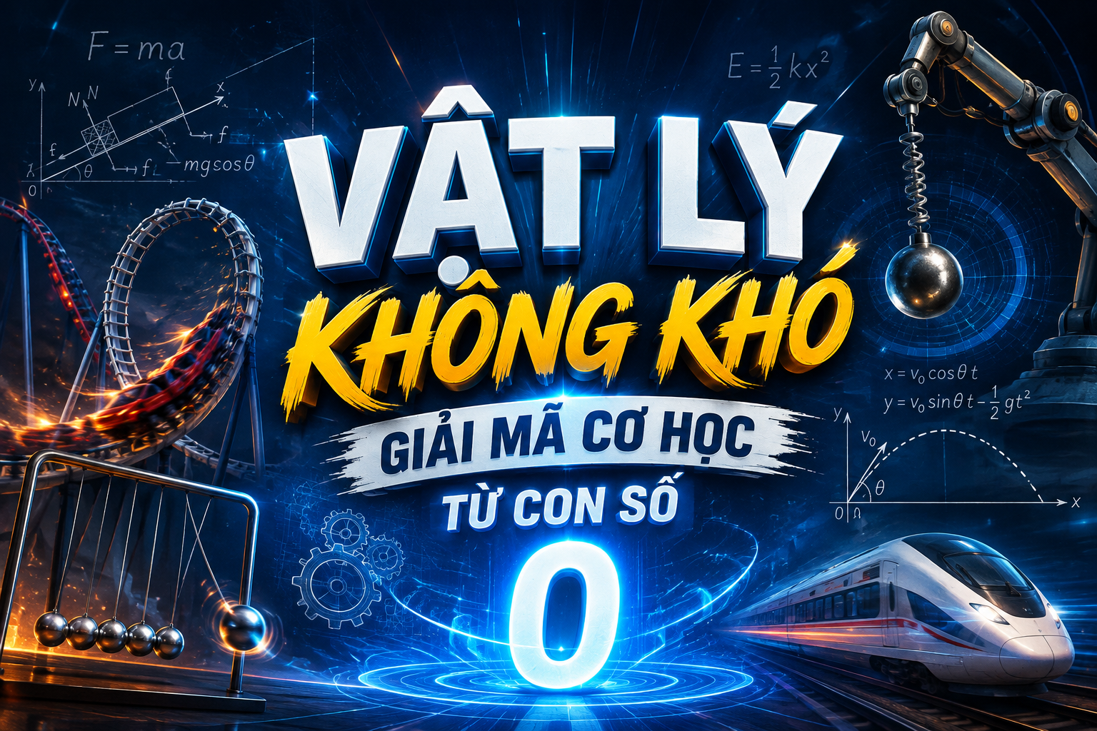 Vật Lý Không Khó: Giải Mã Cơ Học Từ Con Số 0