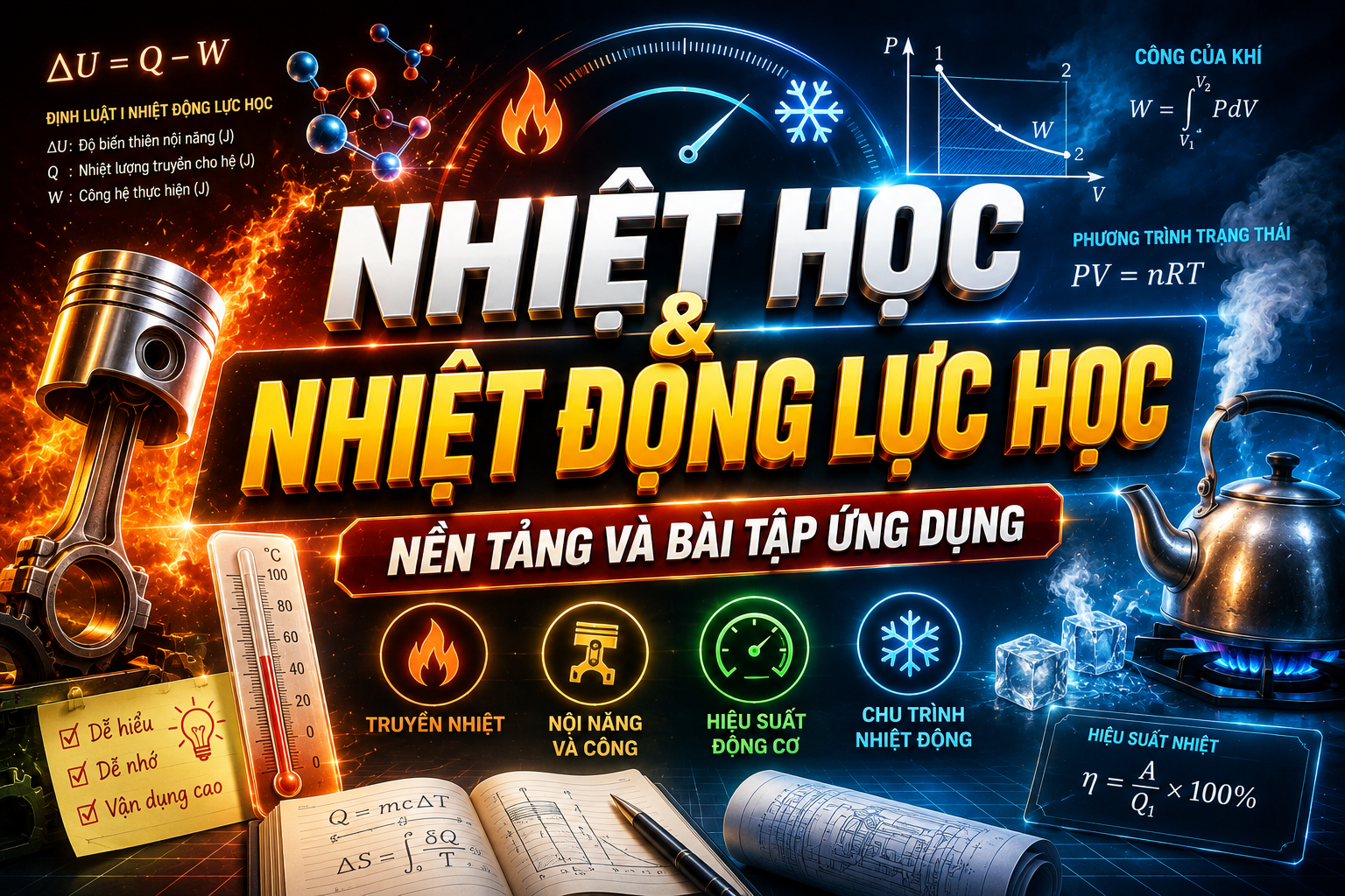 Nhiệt Học Và Nhiệt Động Lực Học: Bí Mật Sau Tủ Lạnh Và Động Cơ